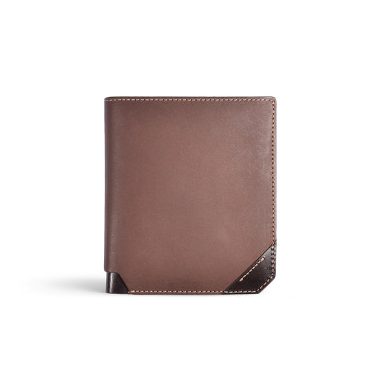 Brown Natural Leather Wallet