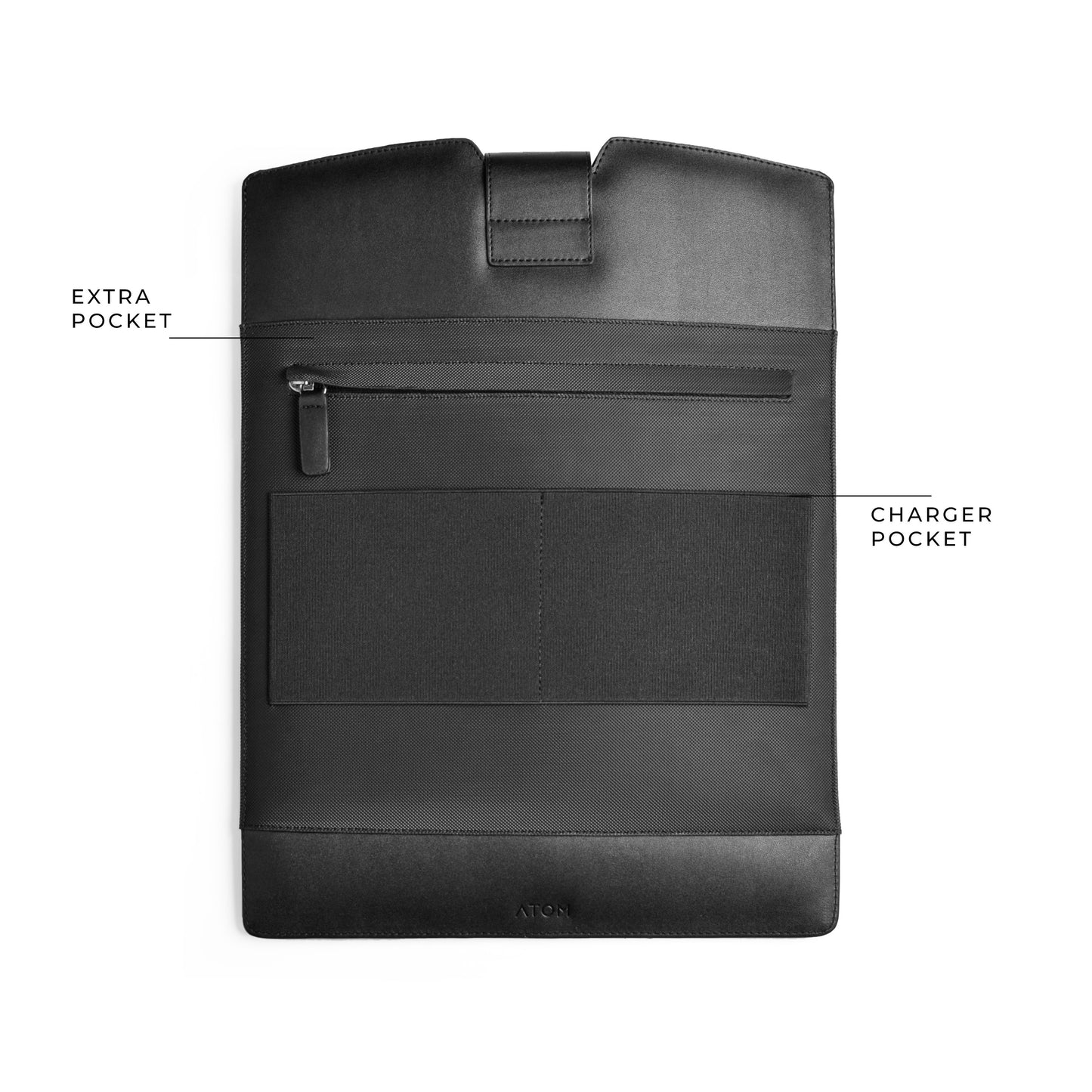 Black Empower Laptop Sleeve