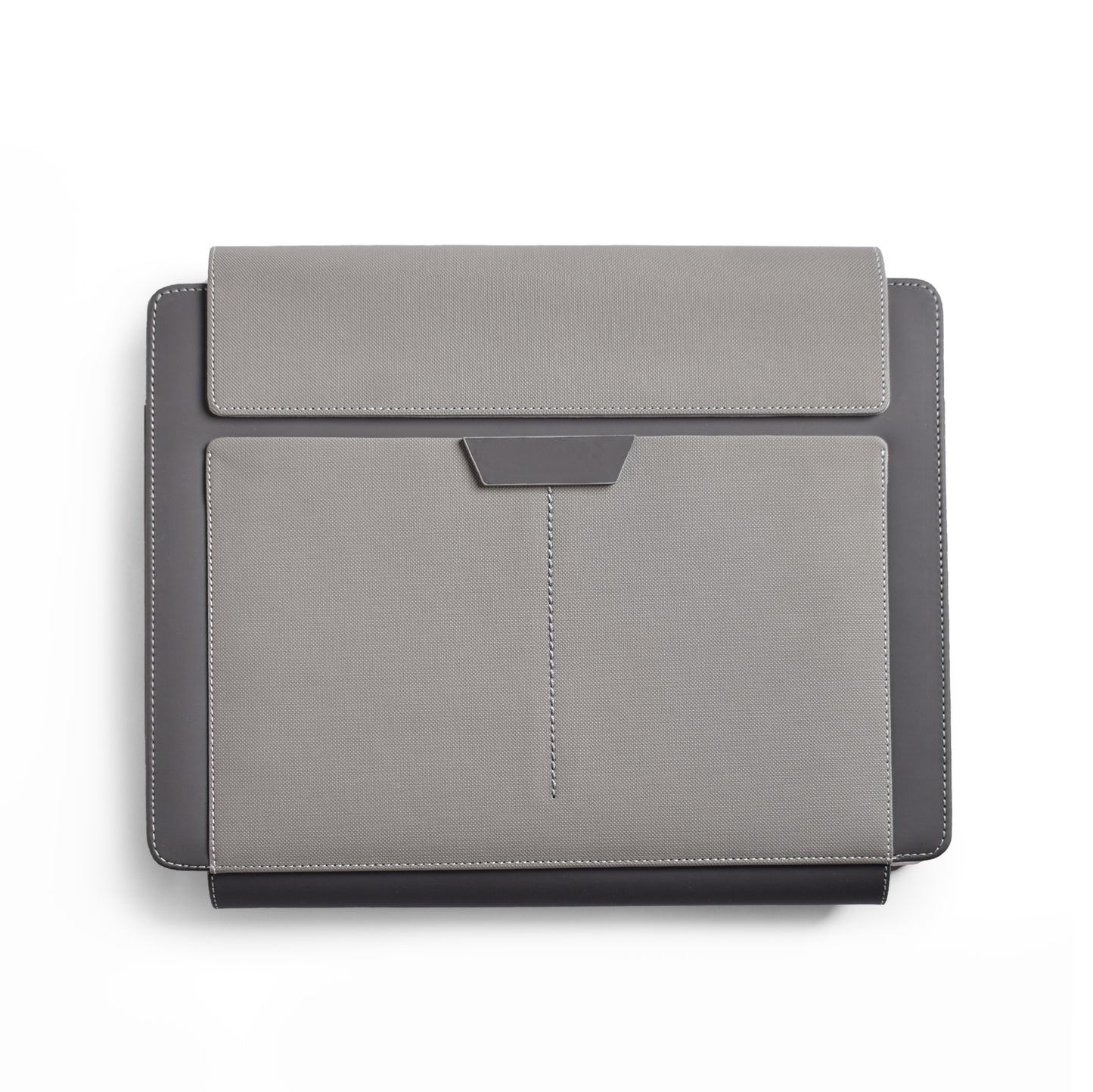 Gray slim laptop sleeve