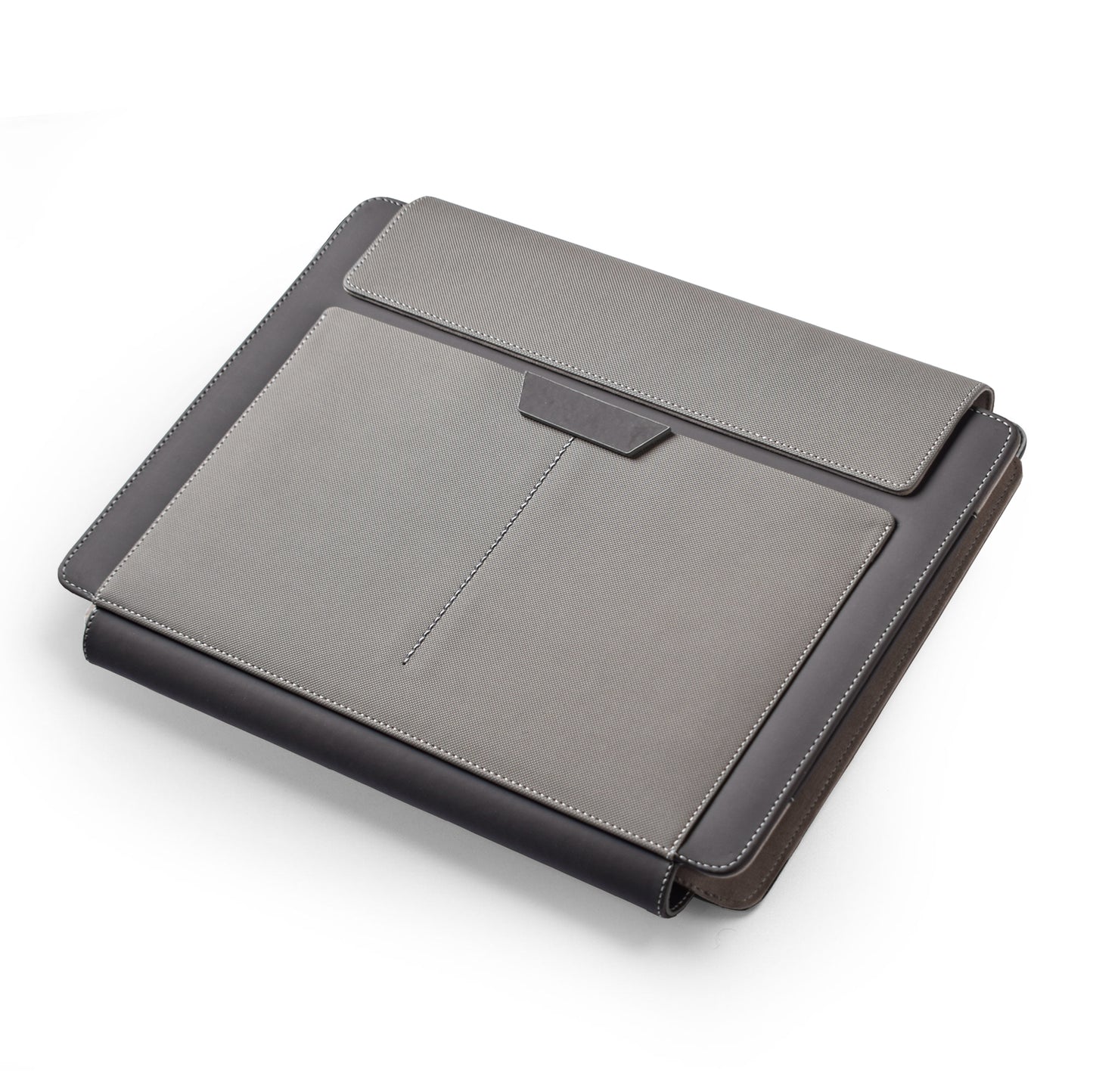 Gray slim laptop sleeve