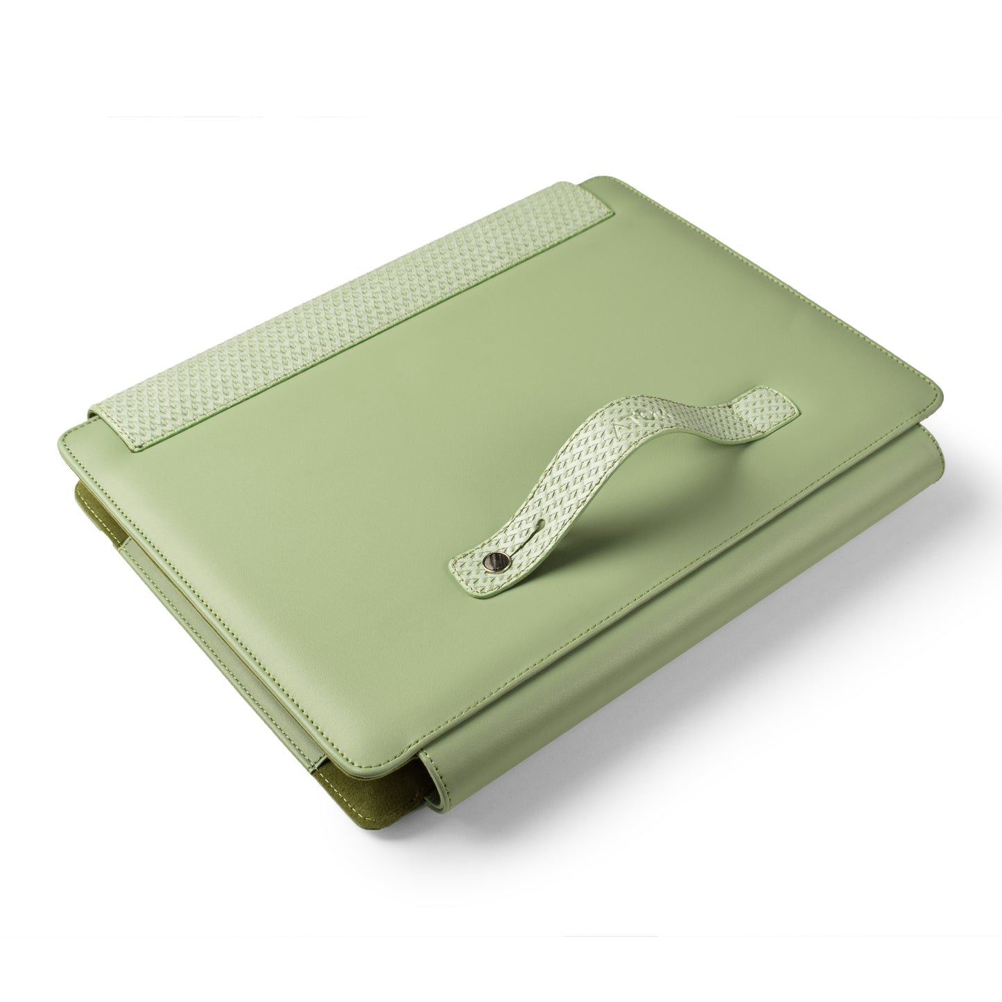 green laptop case