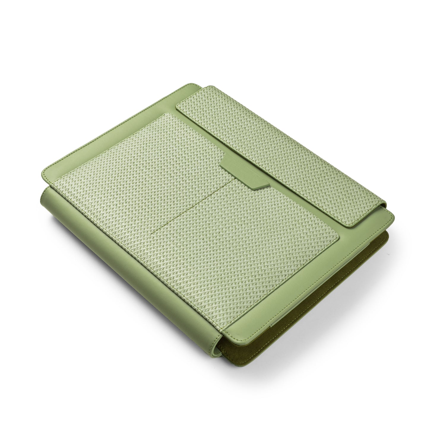 green laptop case